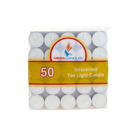 Tealight Candles - Unscented White (Pack of 50) - Magick Magick.com