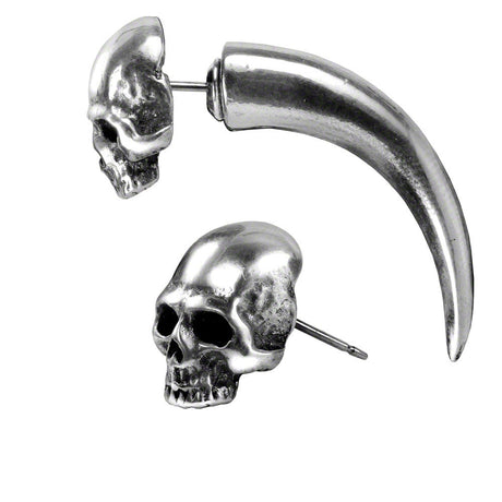 Tomb Skull Horn Earring - Magick Magick.com