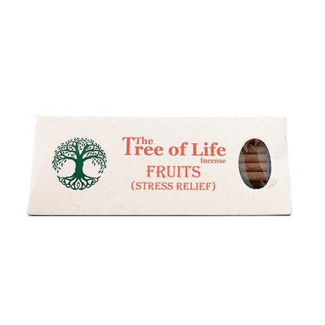 Tree of Life Tibetan Incense 30 Pack - FRUITS (Stress Relief) - Magick Magick.com