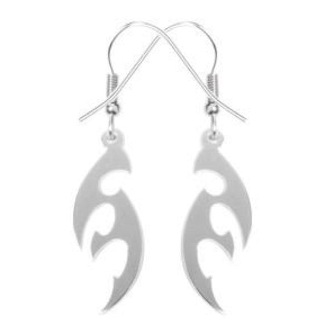 Tribal Blade Stainless Steel Earrings - Magick Magick.com