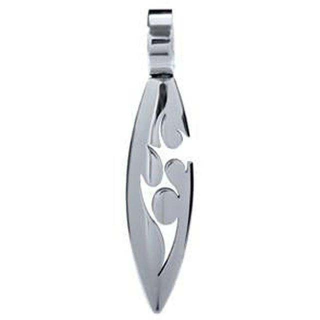 Tribal Surf Stainless Steel Pendant - Magick Magick.com