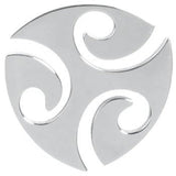 Tribal Waves Stainless Steel Pendant - Magick Magick.com