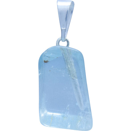 Tumbled Stone Pendant - Blue Topaz - Magick Magick.com