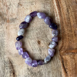 Tumbled Stones Bracelet - Amethyst - Magick Magick.com