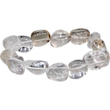 Tumbled Stones Bracelet - Clear Quartz - Magick Magick.com