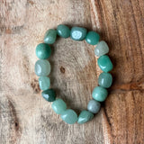 Tumbled Stones Bracelet - Green Aventurine - Magick Magick.com