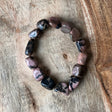 Tumbled Stones Bracelet - Rhodonite - Magick Magick.com