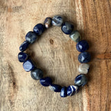 Tumbled Stones Bracelet - Sodalite - Magick Magick.com