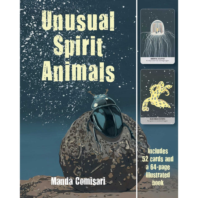 Unusual Animal Messages Oracle Deck by Manda Comisari - Magick Magick.com