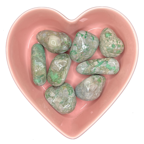 Variscite Tumbled Stone Natural Gemstone - One Stone - Magick Magick.com