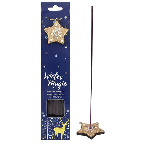 Winter Magic Incense Sticks - Winter Forest (Pack of 40) - Magick Magick.com