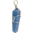 Wire Wrapped Point Pendant - Angelite - Magick Magick.com