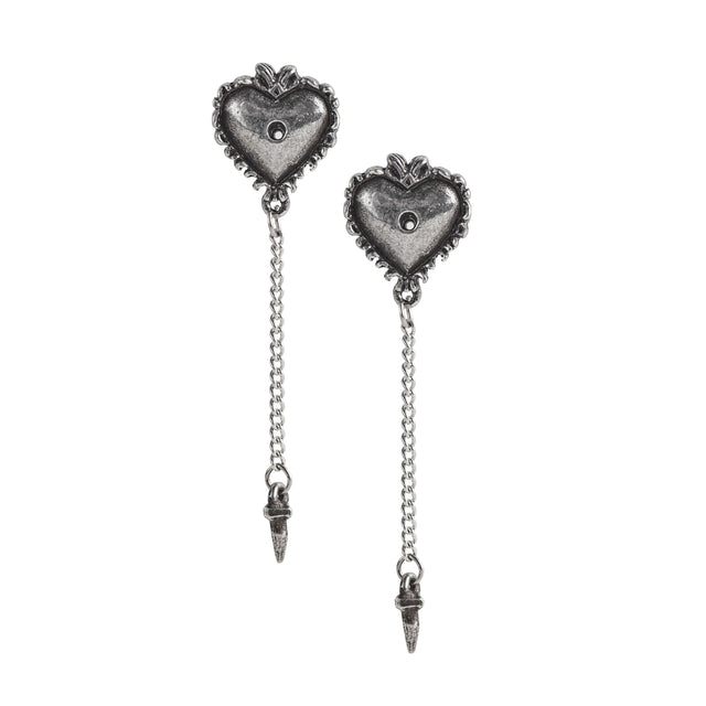 Witches Heart Studs - Magick Magick.com