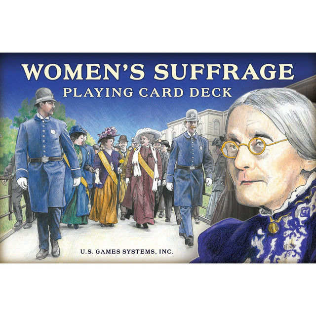 Women's Suffrage Playing Card Deck by Joe Boginski - Magick Magick.com