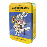 Wonderland Tarot Deck in a Tin by Chris Abbey, Morgana Abbey - Magick Magick.com