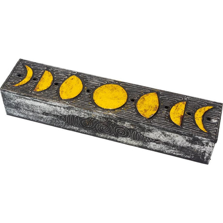 Wood Incense Storage Box - Moon Phases - Magick Magick.com