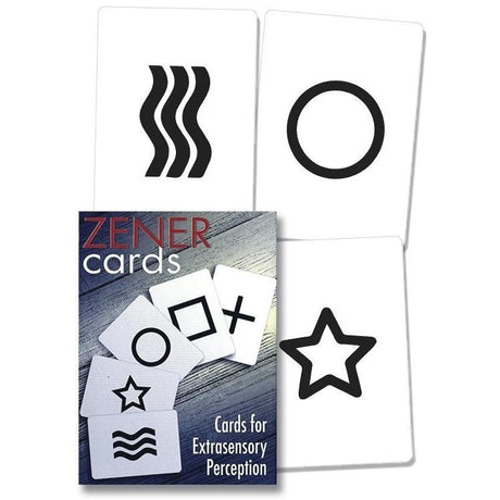Zener Cards (Esp Test Cards) by Pierluca Zizzi - Magick Magick.com